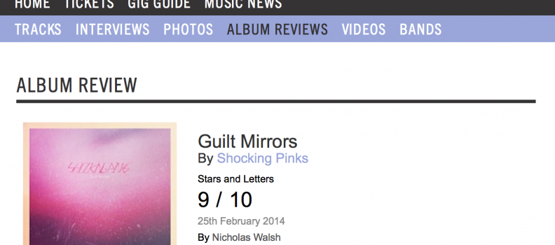 Under The Radar gives Shocking Pinks a 9 out of 10