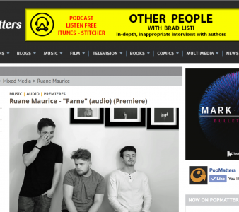 UK’s Ruane Maurice premiere moody, summer banger ‘Farne’ on PopMatters | Album out Sep 9