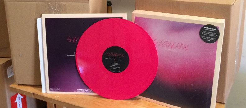 Hot-pink Shocking Pinks vinyl just arrived!